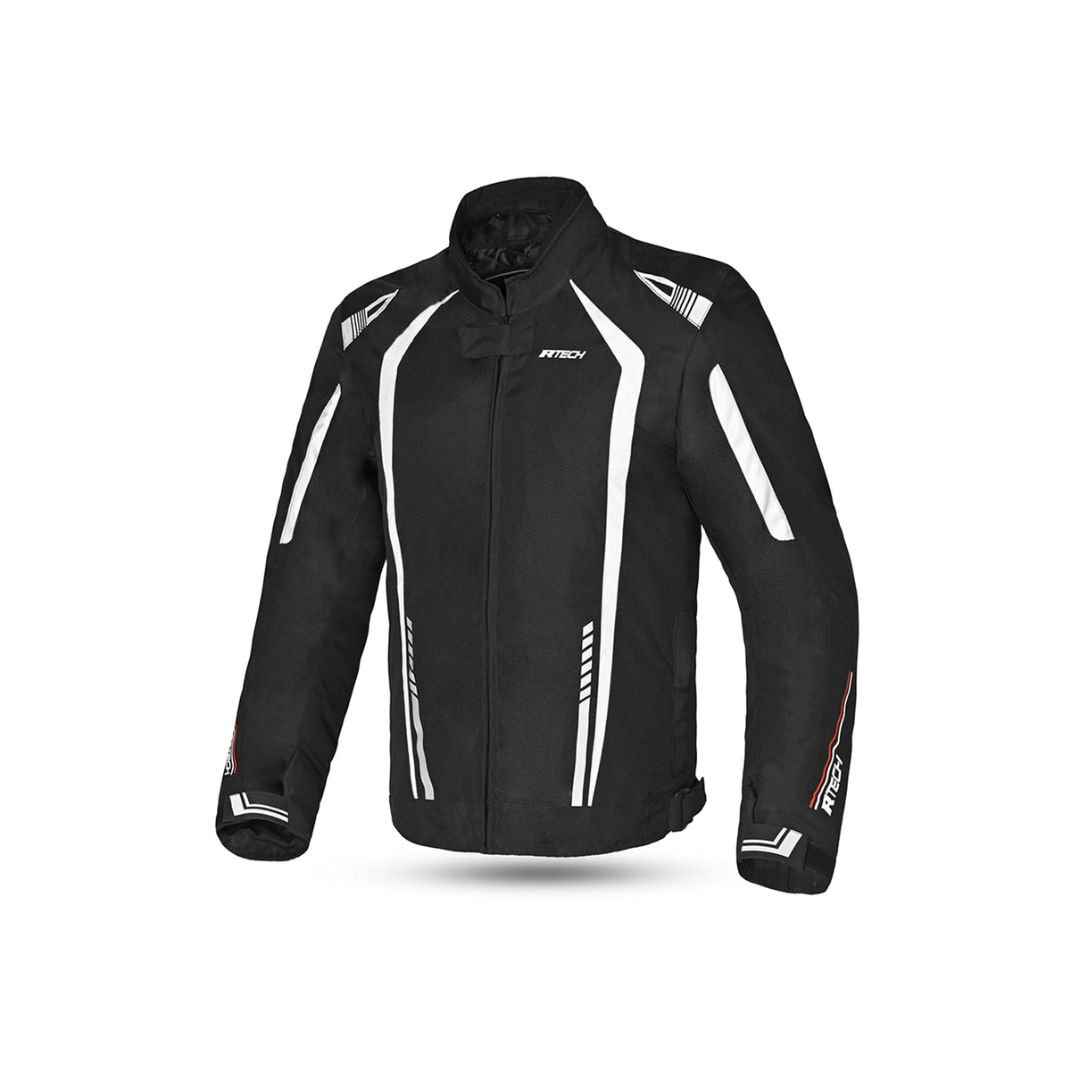 R-TECH - CHAQUETA TEXTIL MARSHAL NEGRO/BLANCO - SECURTEX MOTOR S.L (t/a MaximoMoto)