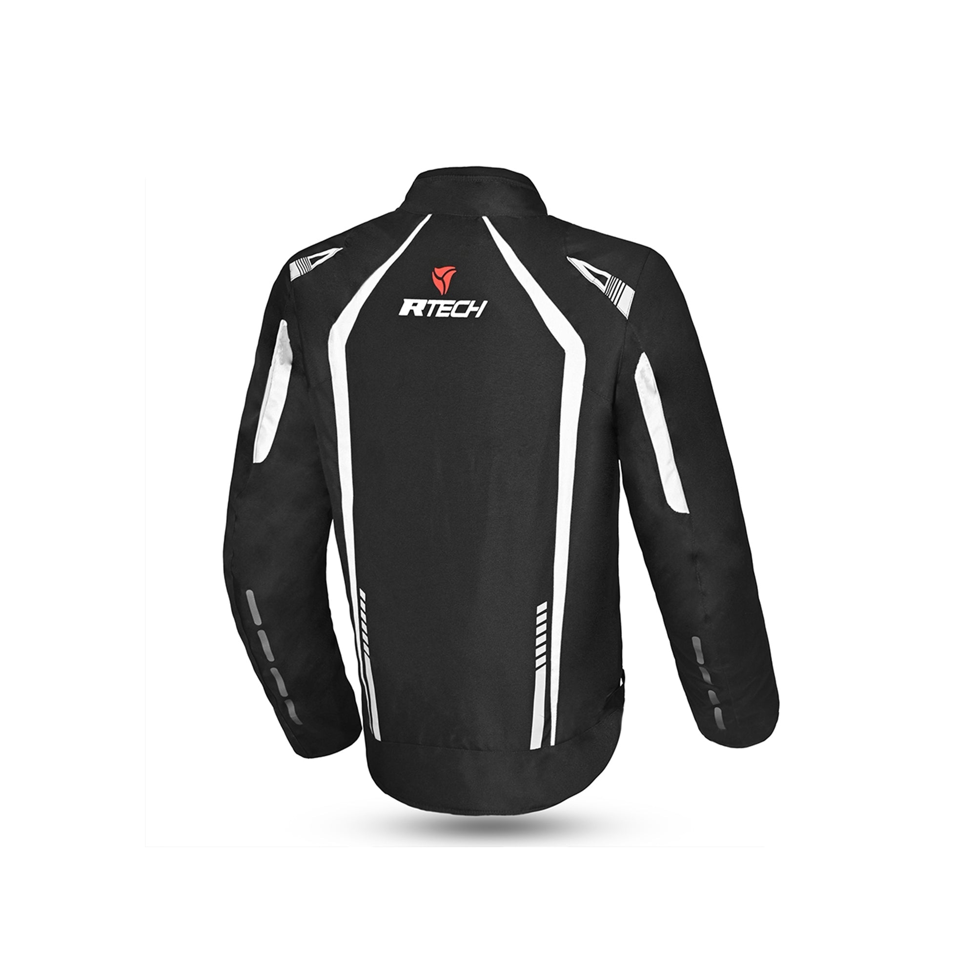 R-TECH - CHAQUETA TEXTIL MARSHAL NEGRO/BLANCO - SECURTEX MOTOR S.L (t/a MaximoMoto)
