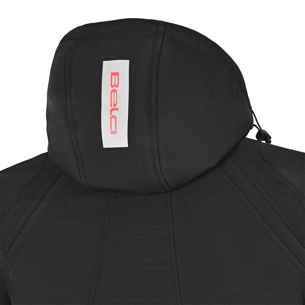 BELA - BREEZE SOFTSHELL Negro/Rojo - SECURTEX MOTOR S.L (t/a MaximoMoto)