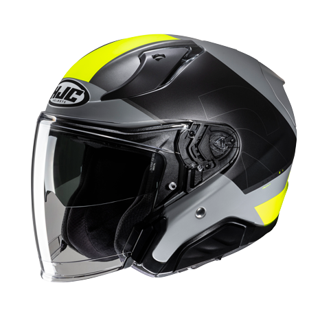 HJC RPHA 31 CHELET MC3HSF Casco jet de moto