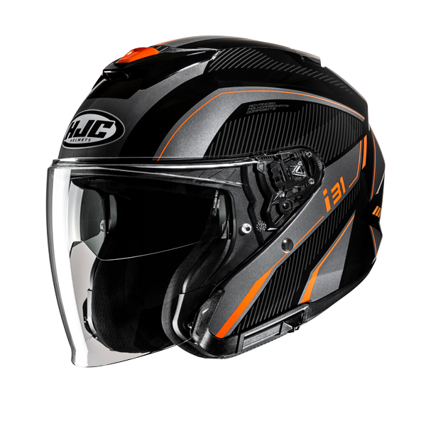 HJC i31 Reno MC7 Casco abierto para motocicleta con certificación de seguridad