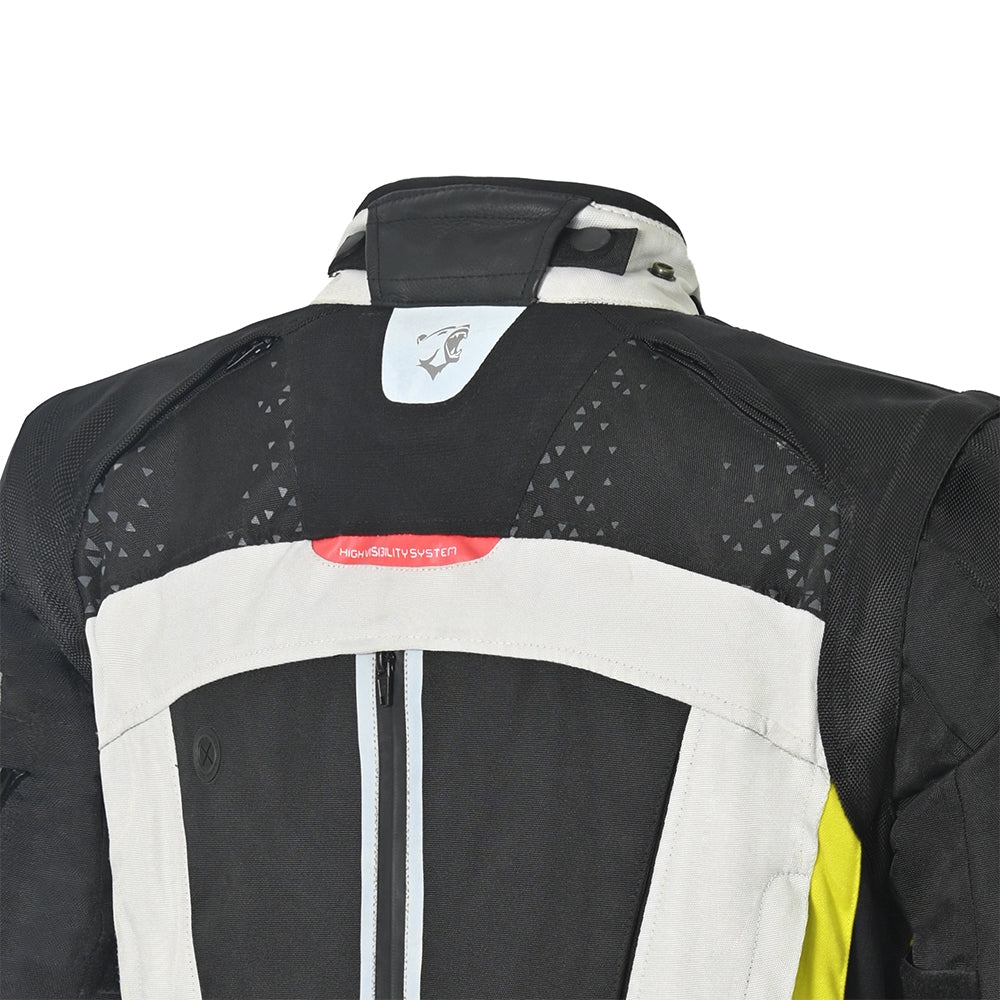 BELA - Chaqueta Textil Crossroad Extreme WP Hielo/Gris/A.Fluor - SECURTEX MOTOR S.L (t/a MaximoMoto)