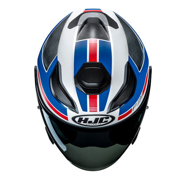 HJC F31 Ceron MC21SF Casco jet deportivo para motocicleta
