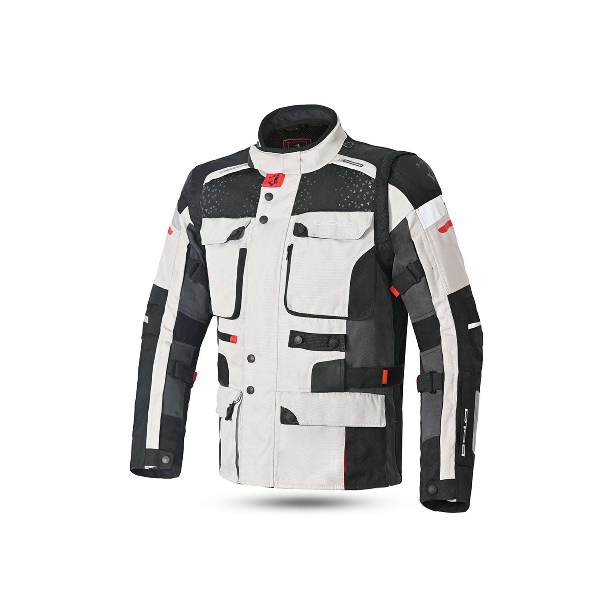 BELA - Chaqueta Textil Crossroad Extreme WP Hielo/Gris/Negro - SECURTEX MOTOR S.L (t/a MaximoMoto)