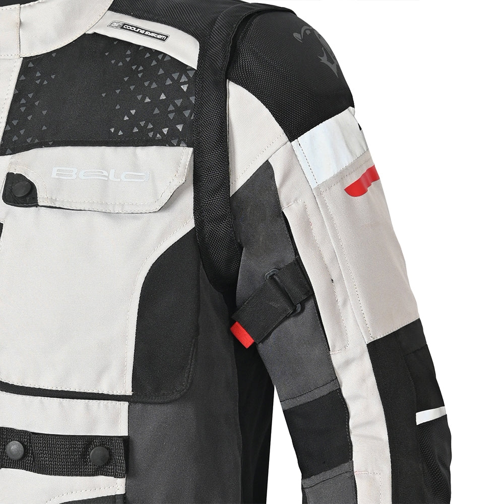 BELA - Chaqueta Textil Crossroad Extreme WP Hielo/Gris/Negro - SECURTEX MOTOR S.L (t/a MaximoMoto)