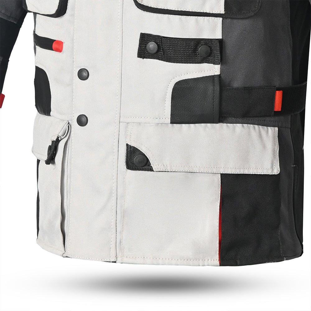 BELA - Chaqueta Textil Crossroad Extreme WP Hielo/Gris/Negro - SECURTEX MOTOR S.L (t/a MaximoMoto)