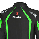 R-TECH - Chaqueta Textil Marshal Negro/Verde - SECURTEX MOTOR S.L (t/a MaximoMoto)