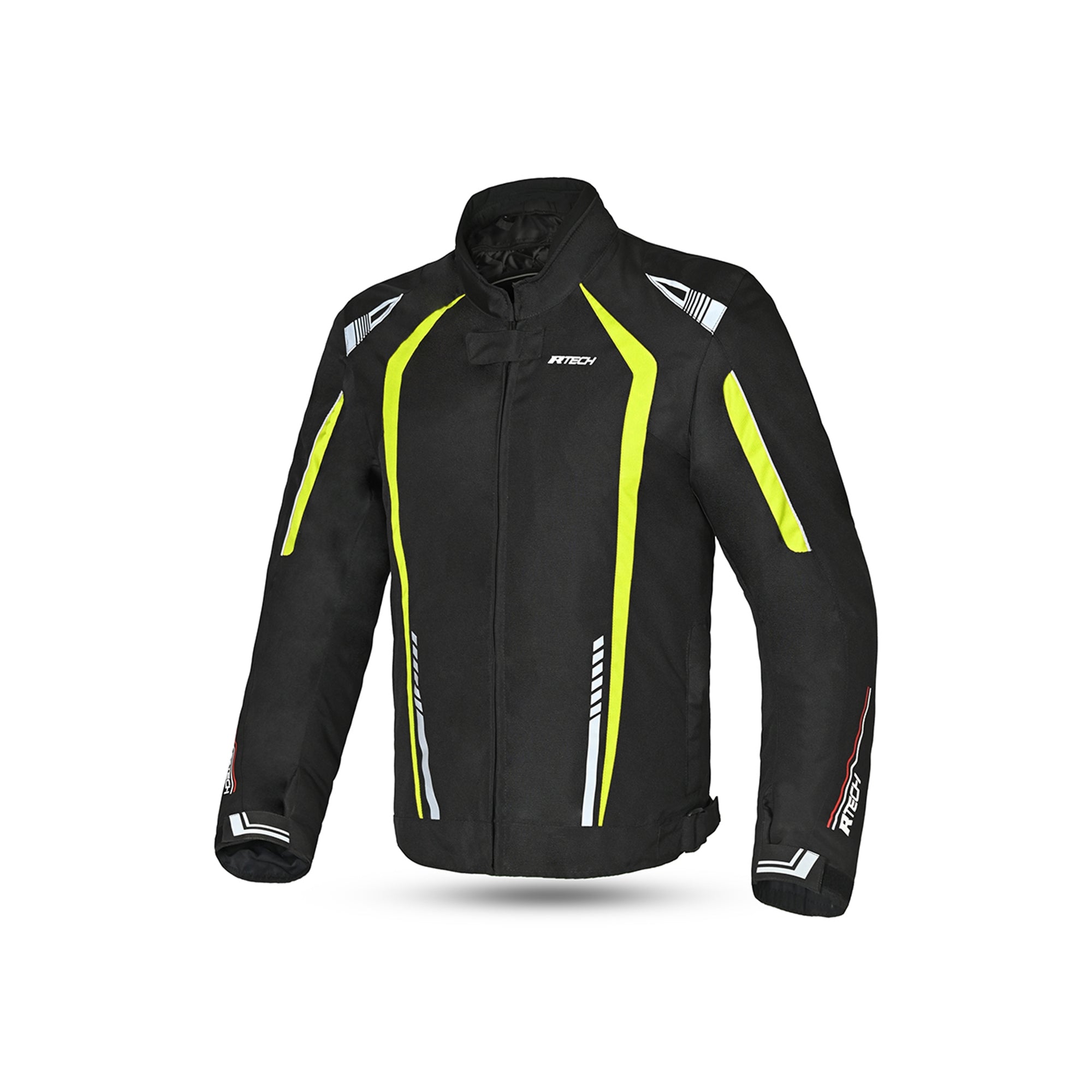 R-TECH - Chaqueta Textil Marshal Negro/Amarillo Fluor - SECURTEX MOTOR S.L (t/a MaximoMoto)