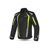 R-TECH - Chaqueta Textil Marshal Negro/Amarillo Fluor - SECURTEX MOTOR S.L (t/a MaximoMoto)