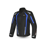 R-TECH - Chaqueta Textil Marshal  Negro/Azul - SECURTEX MOTOR S.L (t/a MaximoMoto)