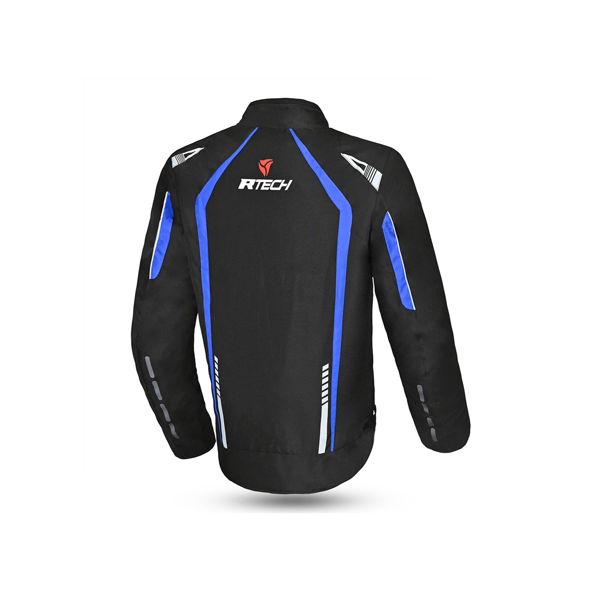 R-TECH - Chaqueta Textil Marshal  Negro/Azul - SECURTEX MOTOR S.L (t/a MaximoMoto)