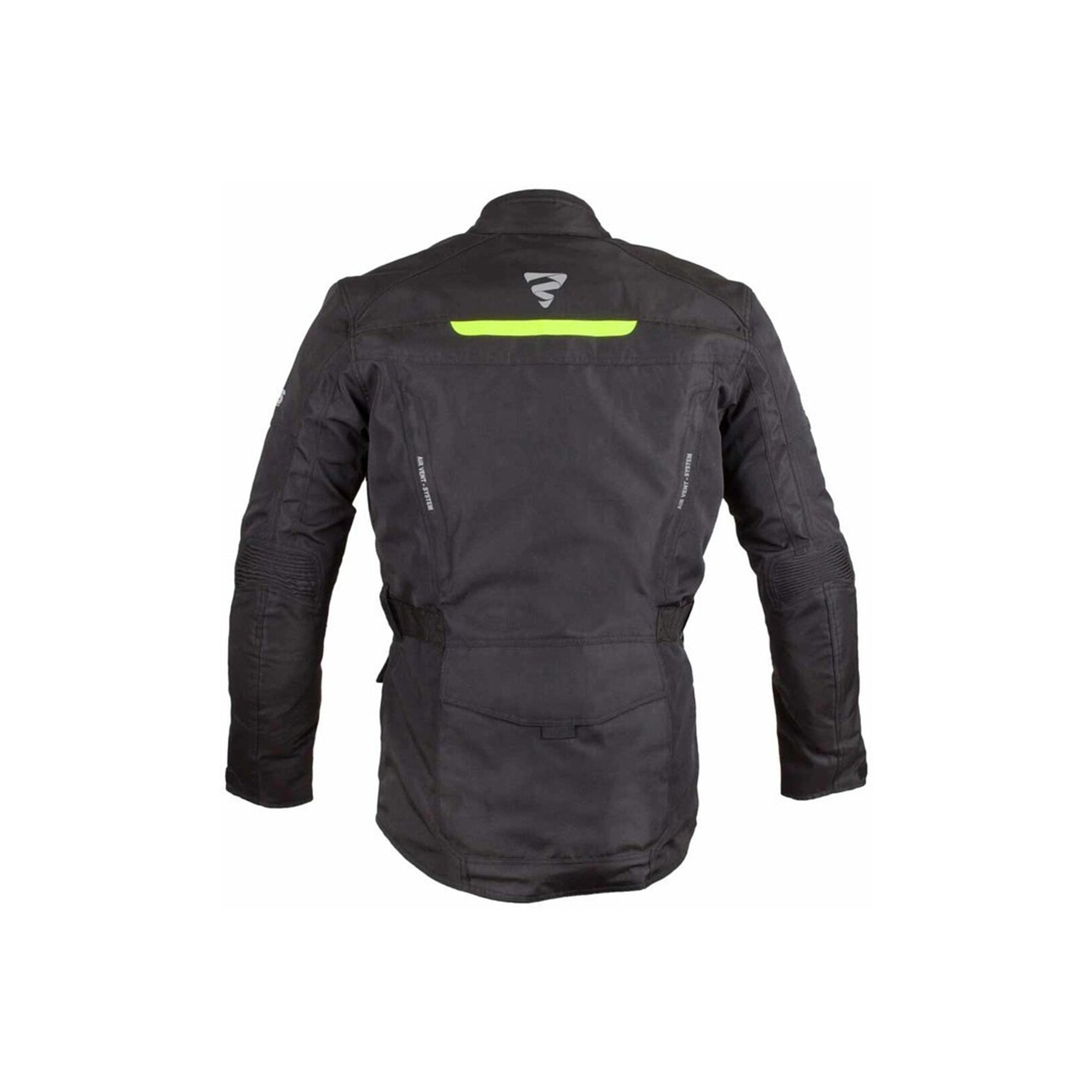 GMS- CHAQUETAS TEXTILE GEAR MAN  BLACK/WHITE/YELLOW - SECURTEX MOTOR S.L (t/a MaximoMoto)
