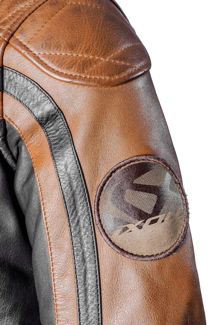 IXON - CHAQUETA PIEL PIONEER LADY MARRON/CAMEL - SECURTEX MOTOR S.L (t/a MaximoMoto)