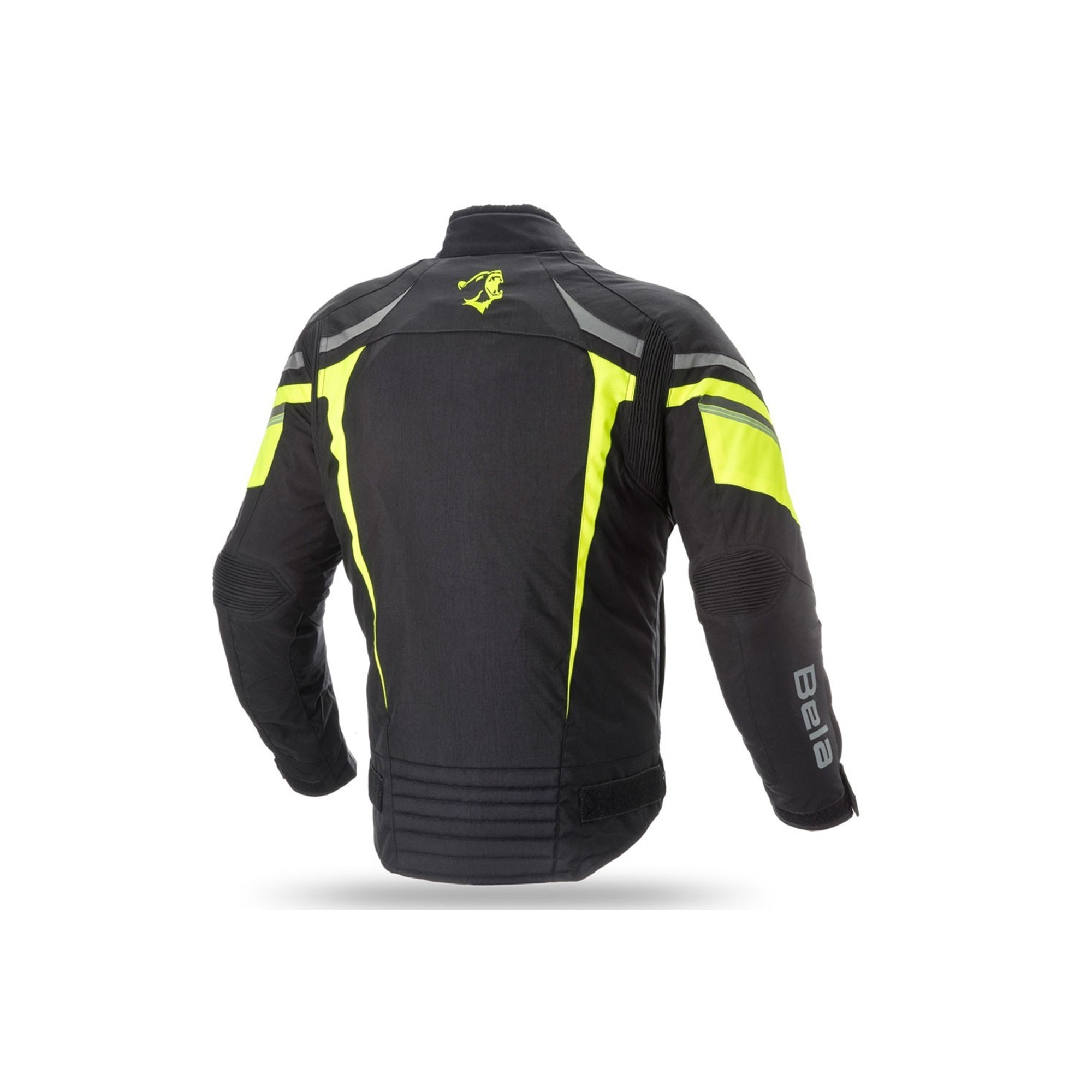 BELA - Chaqueta Textil Rebel Man Rider Negro/Amarillo Fluor - SECURTEX MOTOR S.L (t/a MaximoMoto)
