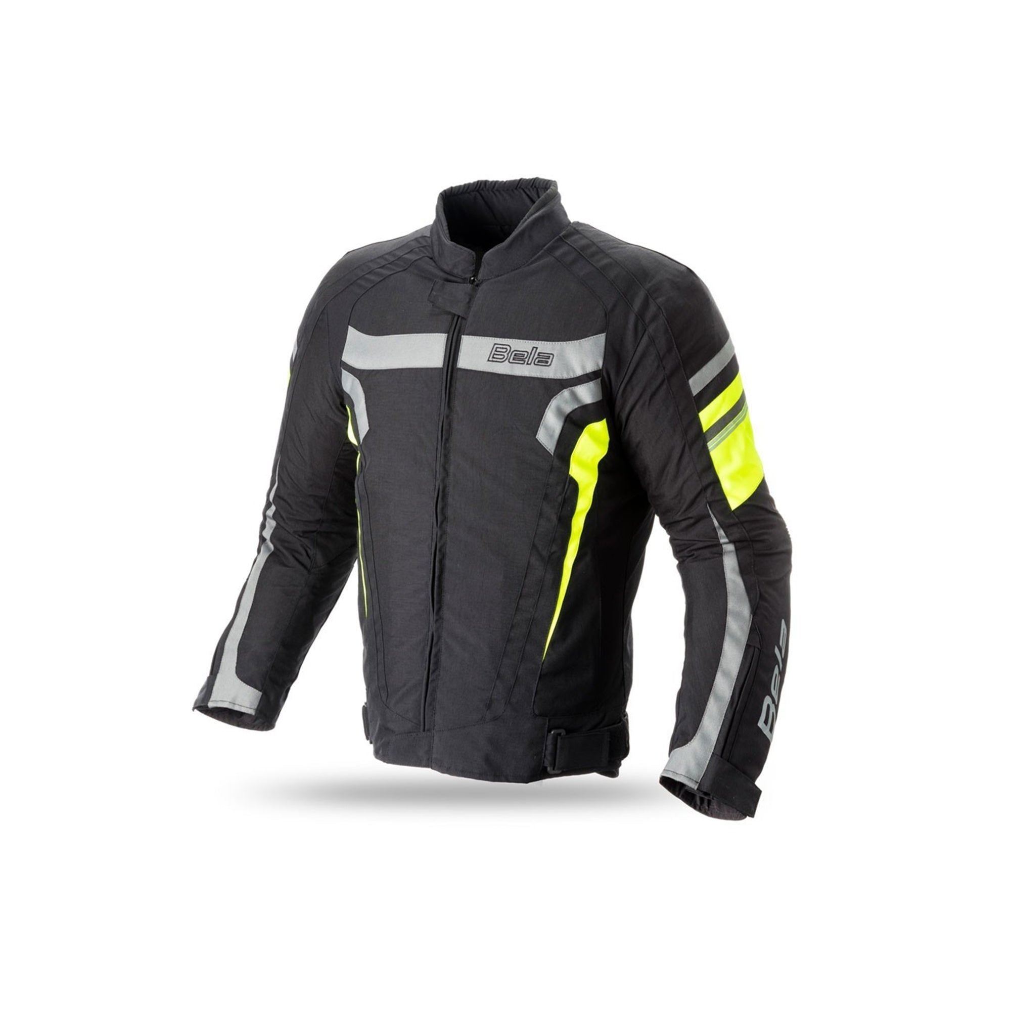 BELA - Chaqueta Textil Rebel Man Rider Negro/Amarillo Fluor - SECURTEX MOTOR S.L (t/a MaximoMoto)