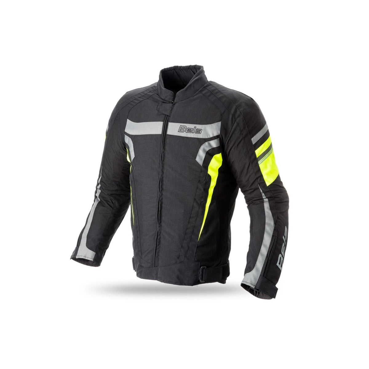 BELA - Chaqueta Textil Rebel Man Rider Negro/Amarillo Fluor - SECURTEX MOTOR S.L (t/a MaximoMoto)