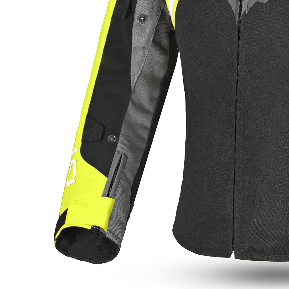 BELA - Chaqueta Textil Elanur Lady Negro/Antracita/Amarillo - SECURTEX MOTOR S.L (t/a MaximoMoto)
