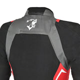 BELA - Chaqueta Textil Elanur Lady Negro/Antracita/Rojo - SECURTEX MOTOR S.L (t/a MaximoMoto)