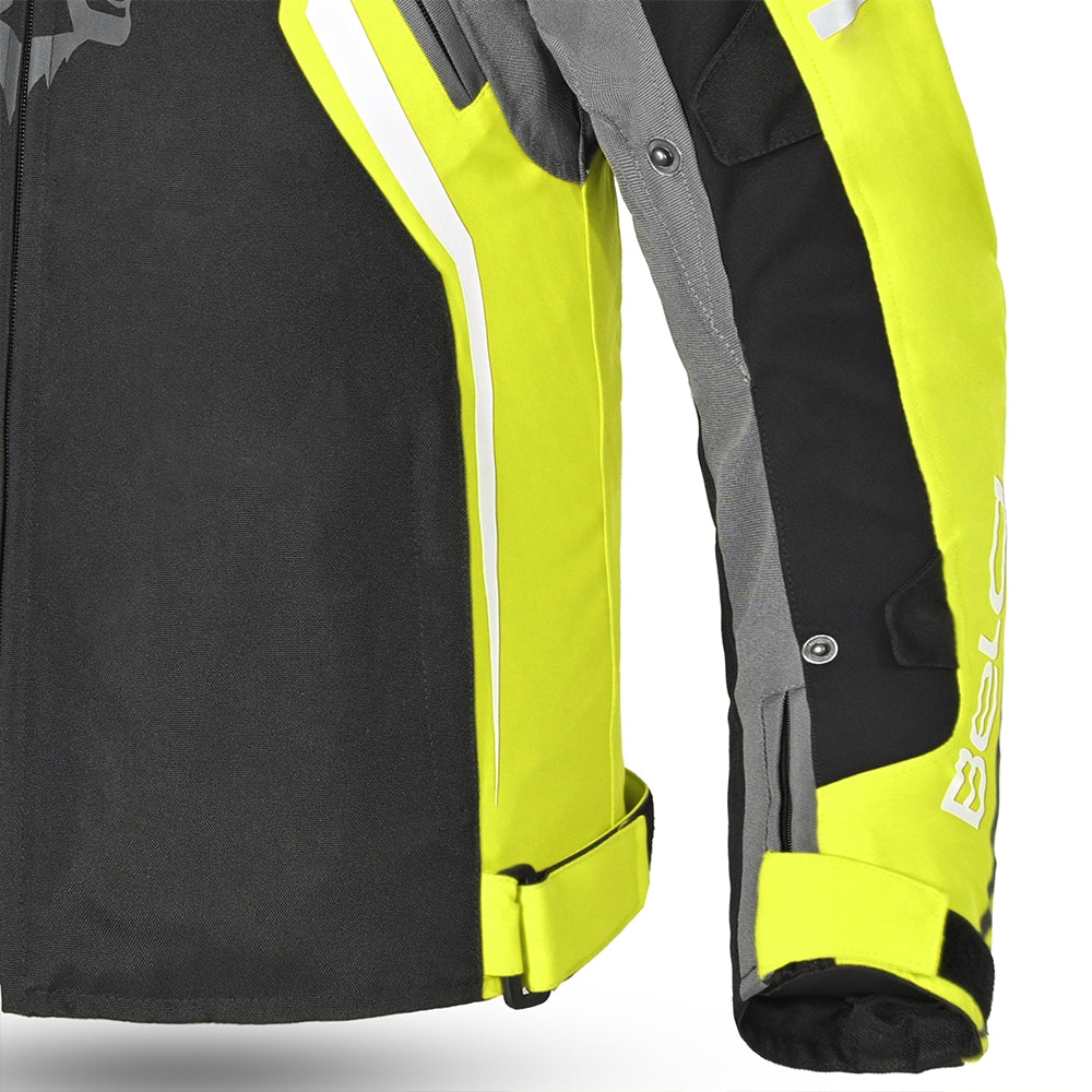 BELA - CORDANIEL Negro/Gris oscuro/Amarillo - SECURTEX MOTOR S.L (t/a MaximoMoto)