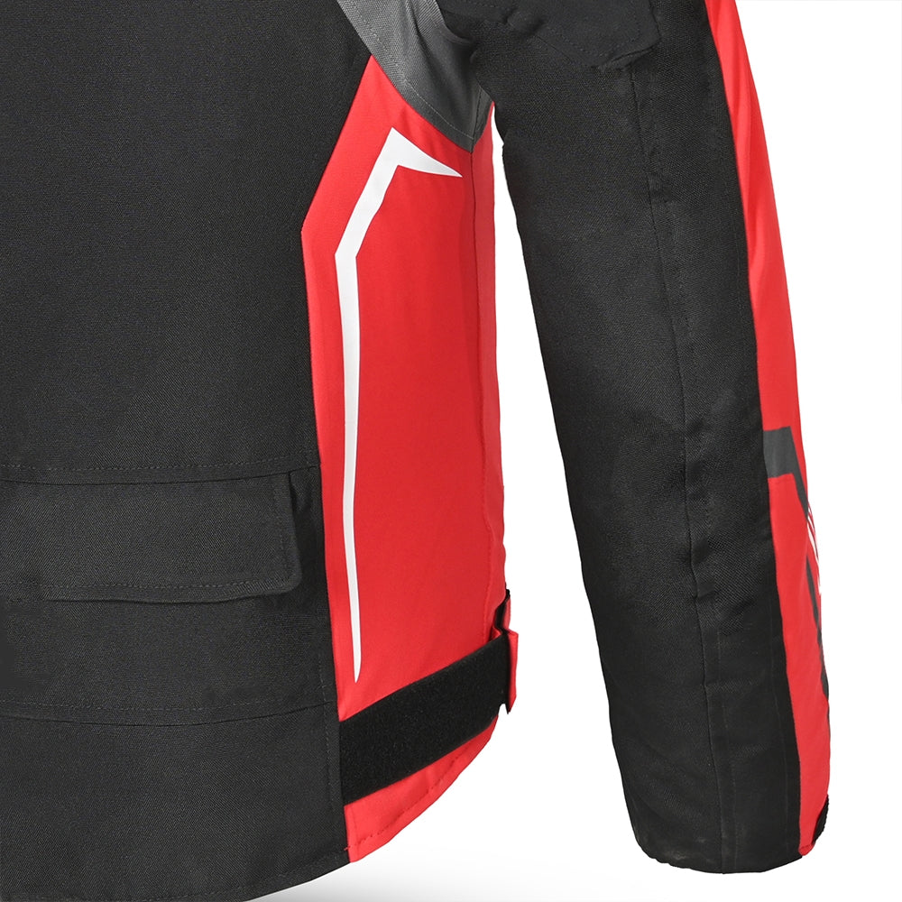 BELA - CORDANIEL Negro/Antracita/Rojo - SECURTEX MOTOR S.L (t/a MaximoMoto)