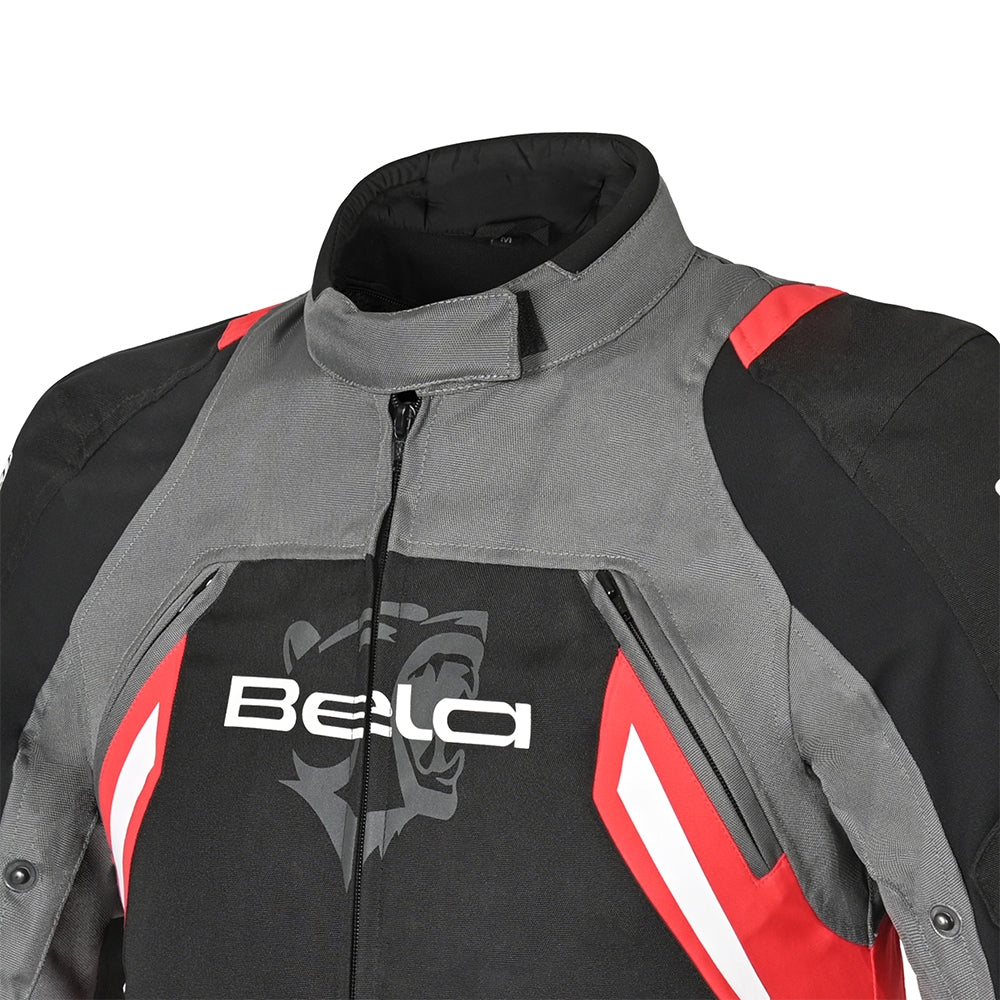 BELA - CORDANIEL Negro/Antracita/Rojo - SECURTEX MOTOR S.L (t/a MaximoMoto)