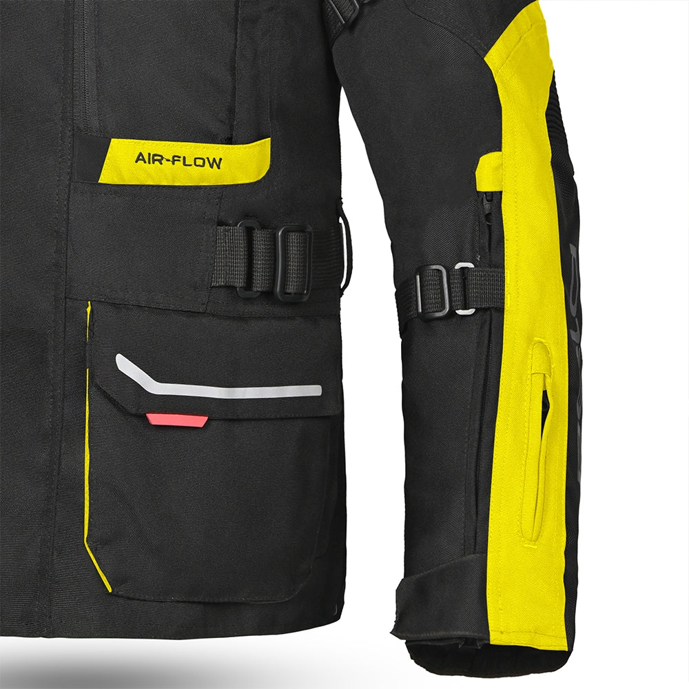 BELA - TRANSFORMER 3IN1  Negro/Amarillo Fluor - SECURTEX MOTOR S.L (t/a MaximoMoto)