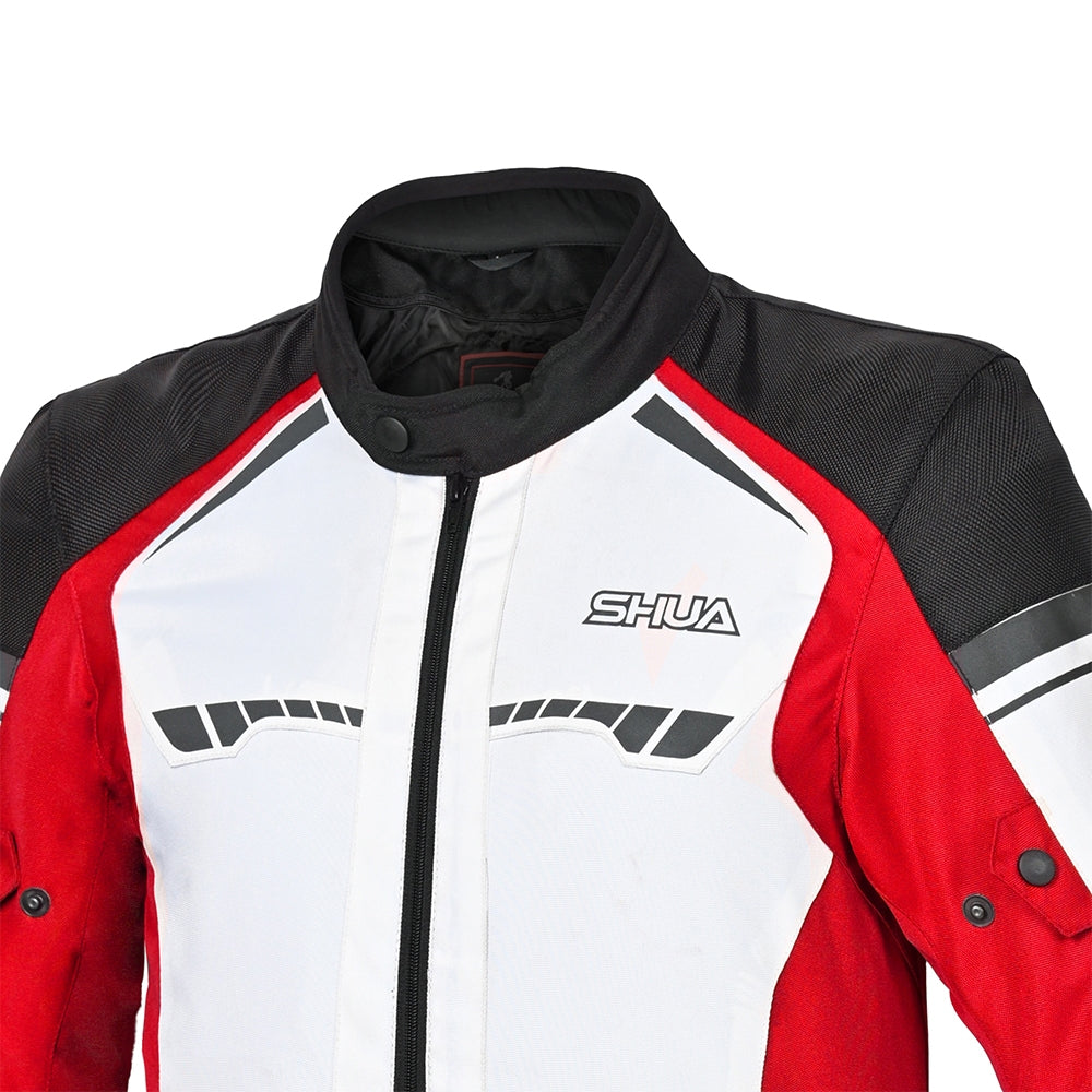 SHUA - IMMORTAL Hielo/Rojo/Negro-Maximo Moto