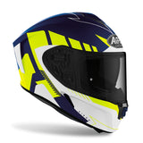 AIROH - CASCOS SPARK RISE BLUE/YELLOW MATT - SECURTEX MOTOR S.L (t/a MaximoMoto)
