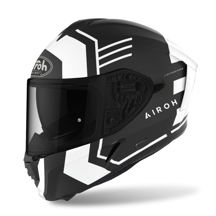 AIROH - CASCOS SPARK THRILL BLACK MATT - SECURTEX MOTOR S.L (t/a MaximoMoto)