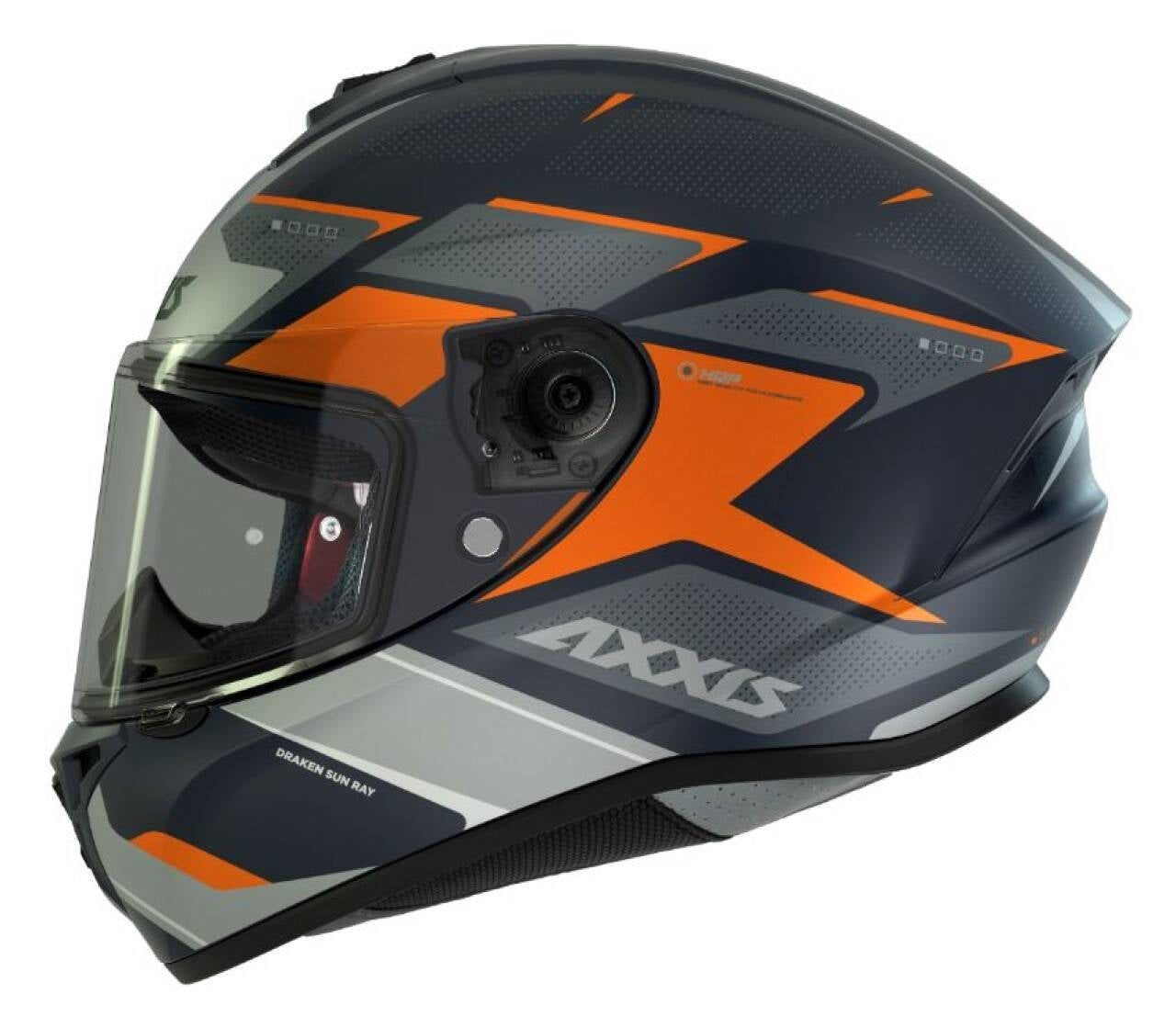 AXXIS - CASCO DRAKEN S SUNRAY C4 NJ FLUOR MATE - SECURTEX MOTOR S.L (t/a MaximoMoto)