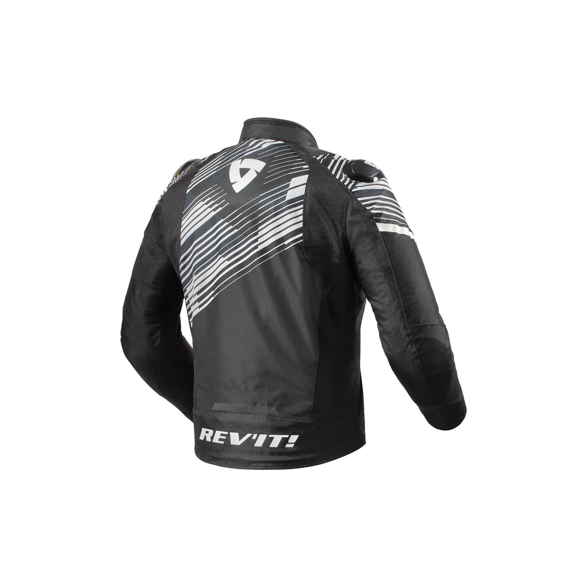 REVIT - CHAQUETA APEX TEXLILE MAN NEGRO/BLANCO - SECURTEX MOTOR S.L (t/a MaximoMoto)