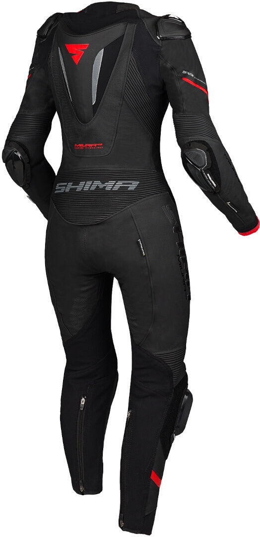 SHIMA MONO MIURA RS 1PCS BLACK/RED - SECURTEX MOTOR S.L (t/a MaximoMoto)