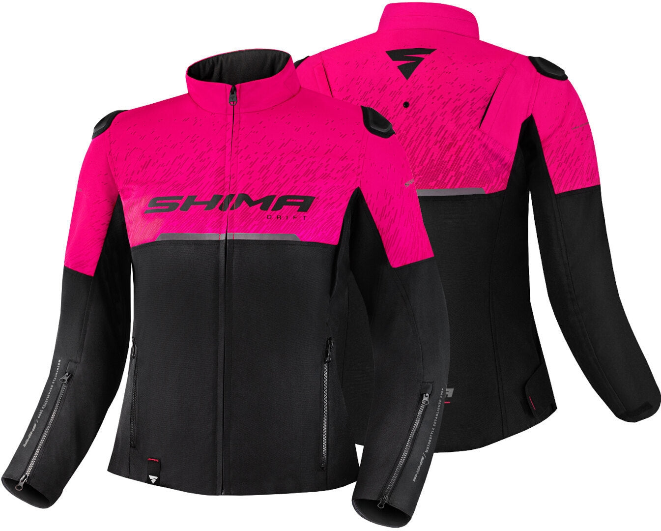 SHIMA DRIFT LADY JACKET PINK - SECURTEX MOTOR S.L (t/a MaximoMoto)