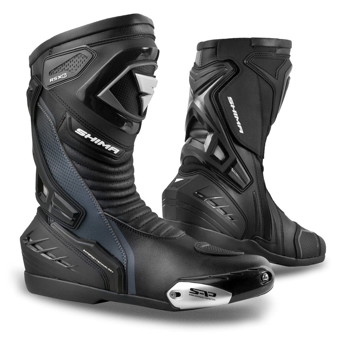 SHIMA RSX-6 MEN  BOOTS BLACK - SECURTEX MOTOR S.L (t/a MaximoMoto)