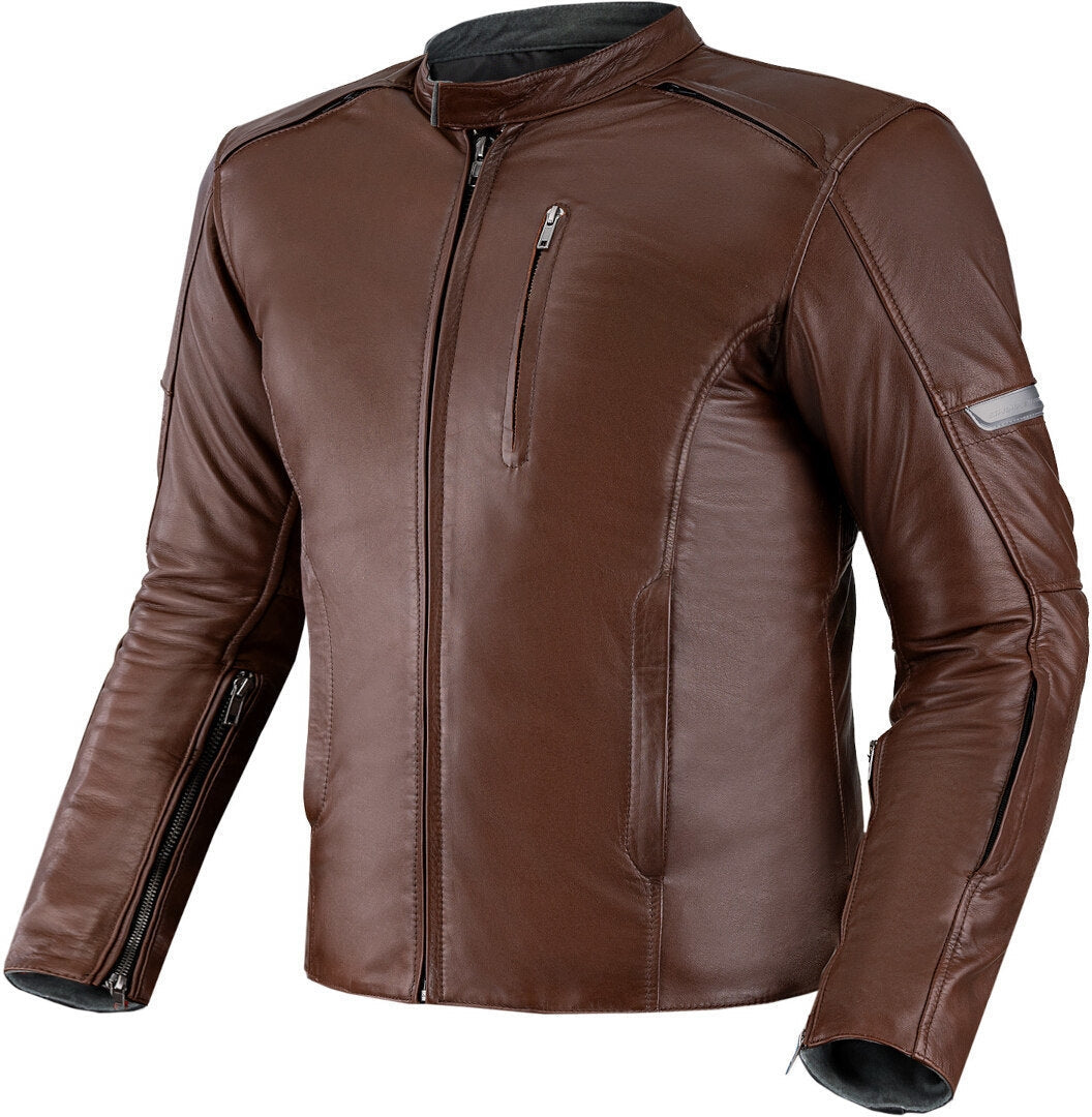 SHIMA Hunter+ 2.0 Urban Vintage Verano Chaqueta Textil de Cuero para Moto Marrón