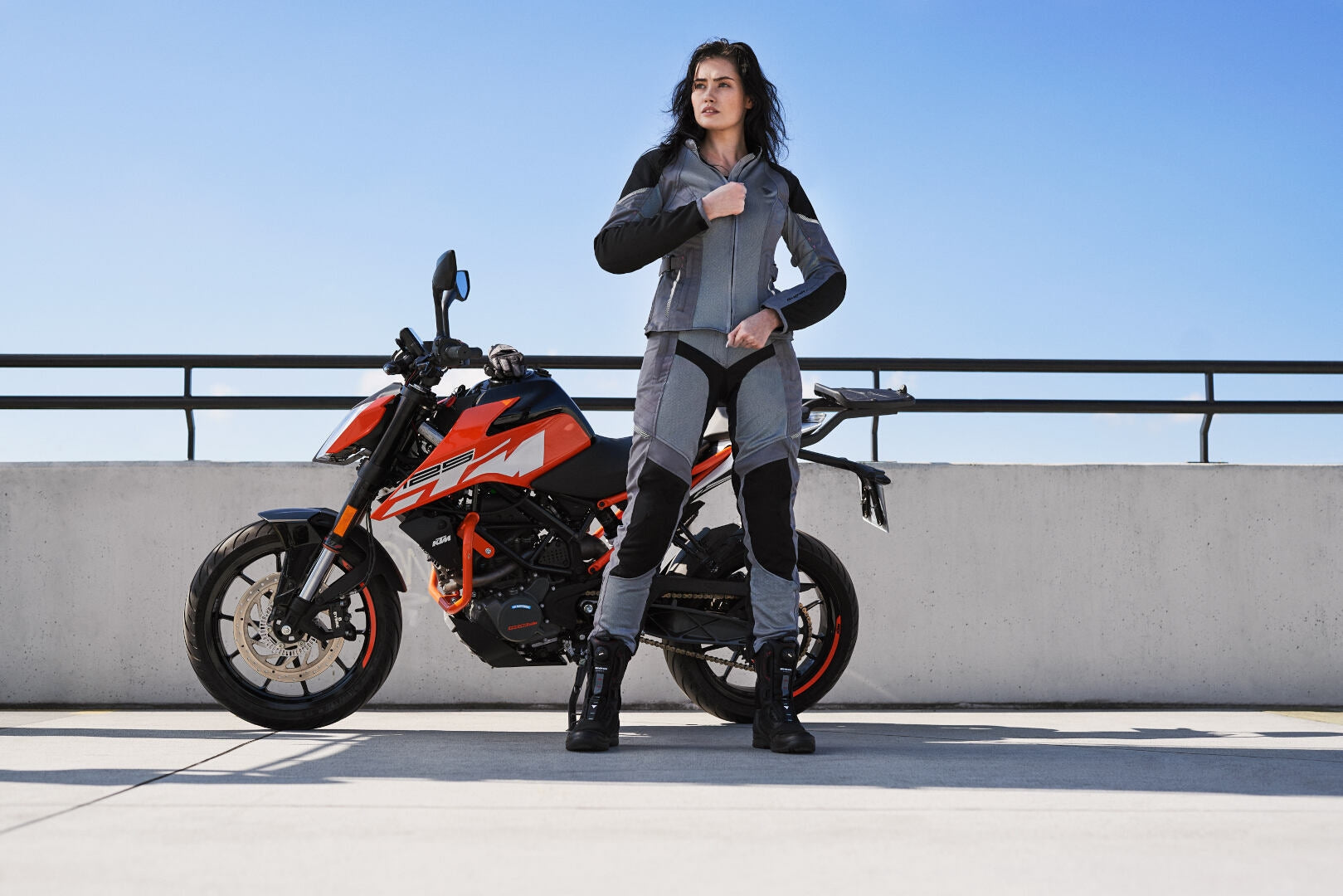 SHIMA JET LADY JACKET GREY - SECURTEX MOTOR S.L (t/a MaximoMoto)