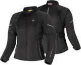 SHIMA JET LADY JACKET BLK - SECURTEX MOTOR S.L (t/a MaximoMoto)