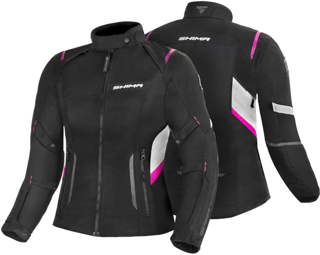 SHIMA RUSH LADY JACKET PINK - SECURTEX MOTOR S.L (t/a MaximoMoto)