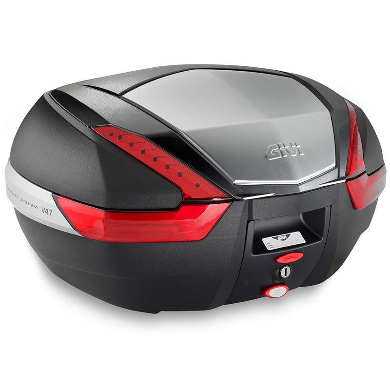 GIVI - MALETA MK 47 LTS. V47.NEGRO BASE/N.C/ALUMINO - SECURTEX MOTOR S.L (t/a MaximoMoto)