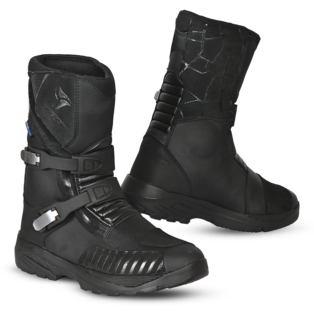 R-TECH - Botas Piel Traveler WP Negro - SECURTEX MOTOR S.L (t/a MaximoMoto)