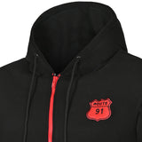 R-TECH - SUDADERA TEXTIL ROUTE-91 ROJO