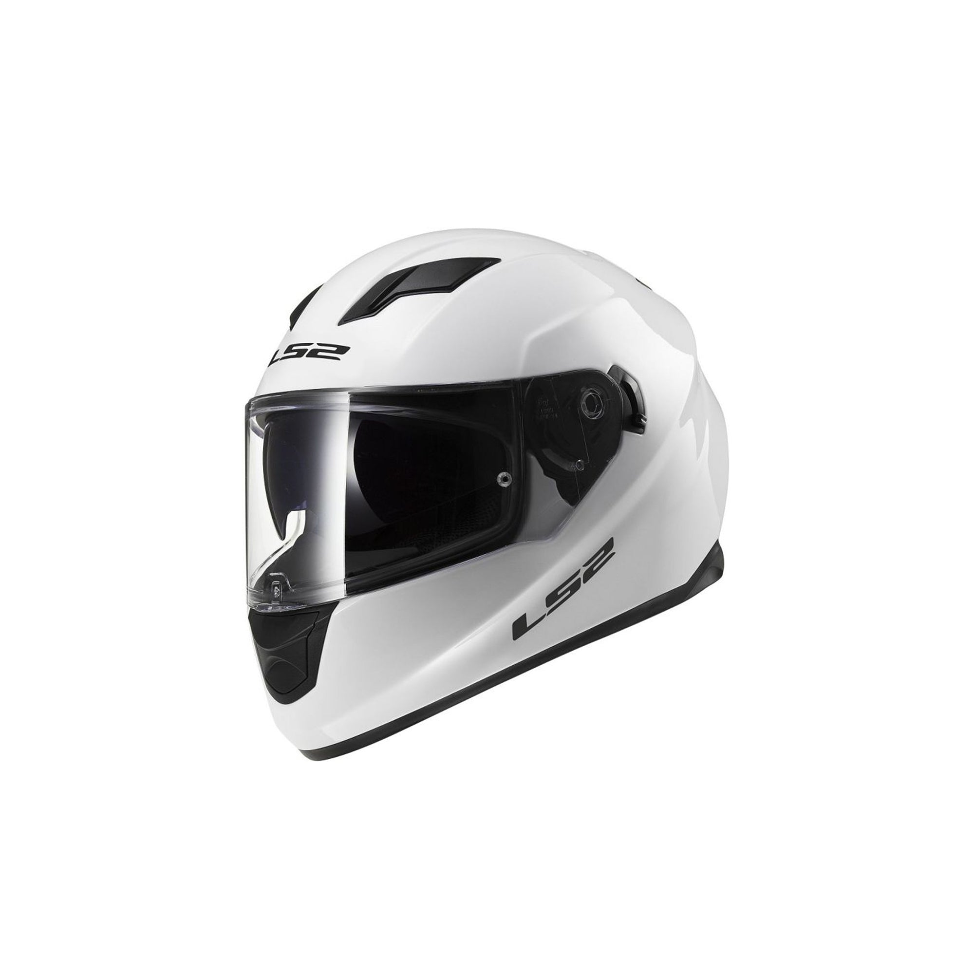 LS2 FF327 CHALLENGER SOLID WHITE - SECURTEX MOTOR S.L (t/a MaximoMoto)