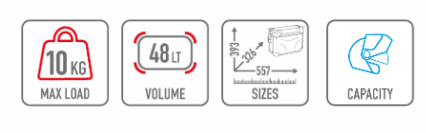 Givi OBKEV48BR Trekker Outback EVO Maleta lateral derecha para motocicleta - SECURTEX MOTOR S.L (t/a MaximoMoto)