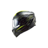 LS2 FF327 CHALLENGER CT2 FOLD GLOSS H-V YELLOW - SECURTEX MOTOR S.L (t/a MaximoMoto)