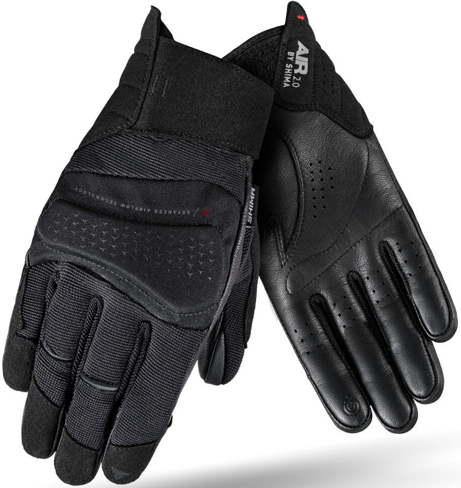 SHIMA AIR 2.0 MEN GUANTES BLK - SECURTEX MOTOR S.L (t/a MaximoMoto)