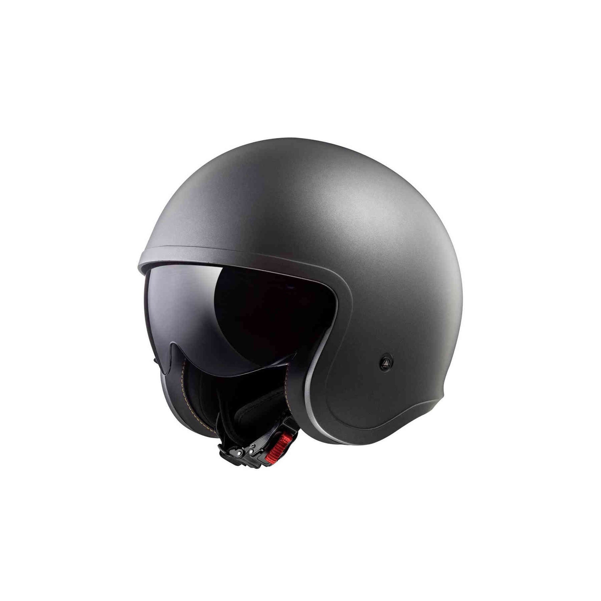 LS2 OF599 SPITFIRE SINGLE MONO MATT BLACK - SECURTEX MOTOR S.L (t/a MaximoMoto)