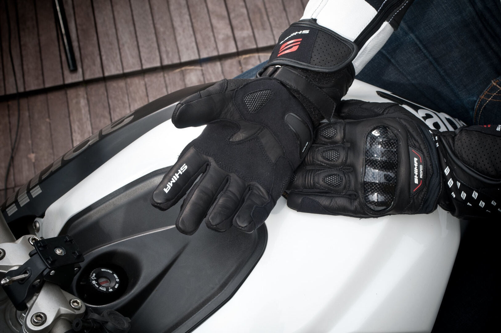 SHIMA PROSPEED GUANTES BLACK - SECURTEX MOTOR S.L (t/a MaximoMoto)