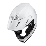 HJC C50 SOLID UNI CASCO MOTOCROSS DE MOTOCICLETA BLANCO PERLA
