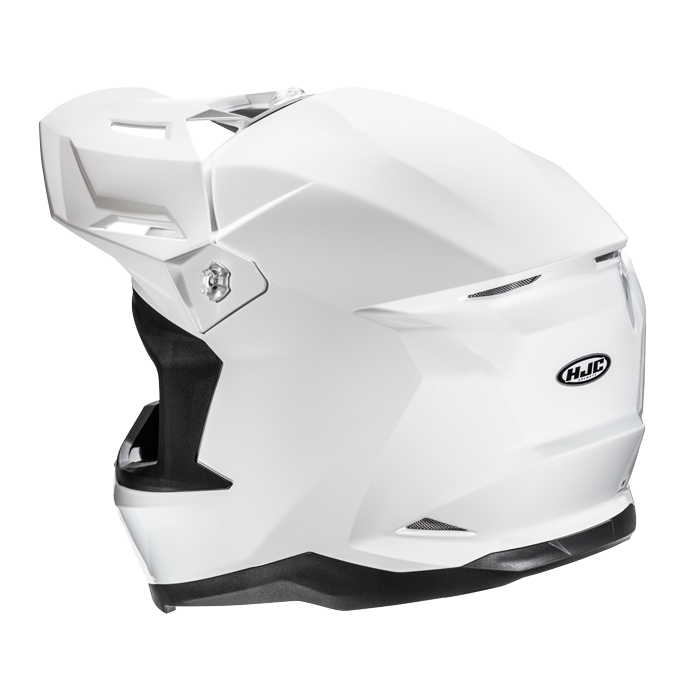 HJC C50 SOLID UNI CASCO MOTOCROSS DE MOTOCICLETA BLANCO PERLA