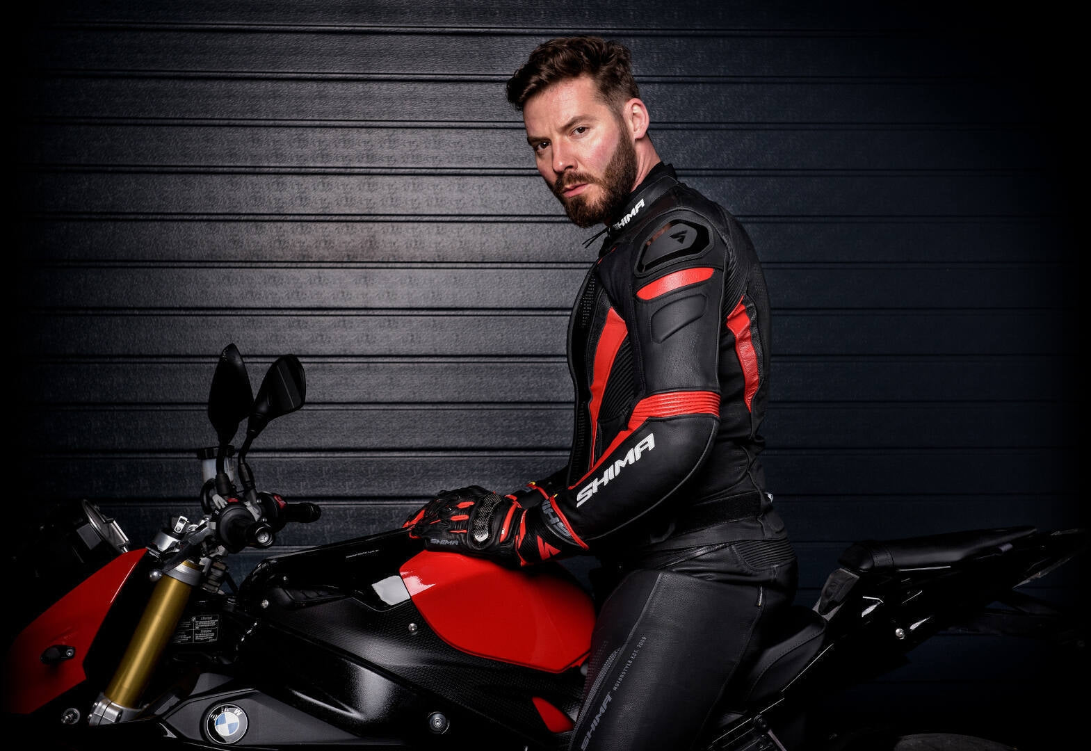 SHIMA RS-2 MEN GUANTES RED - SECURTEX MOTOR S.L (t/a MaximoMoto)